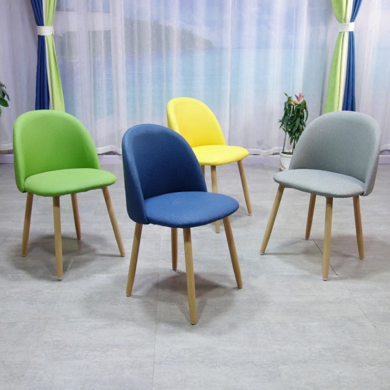 European style velvet chair