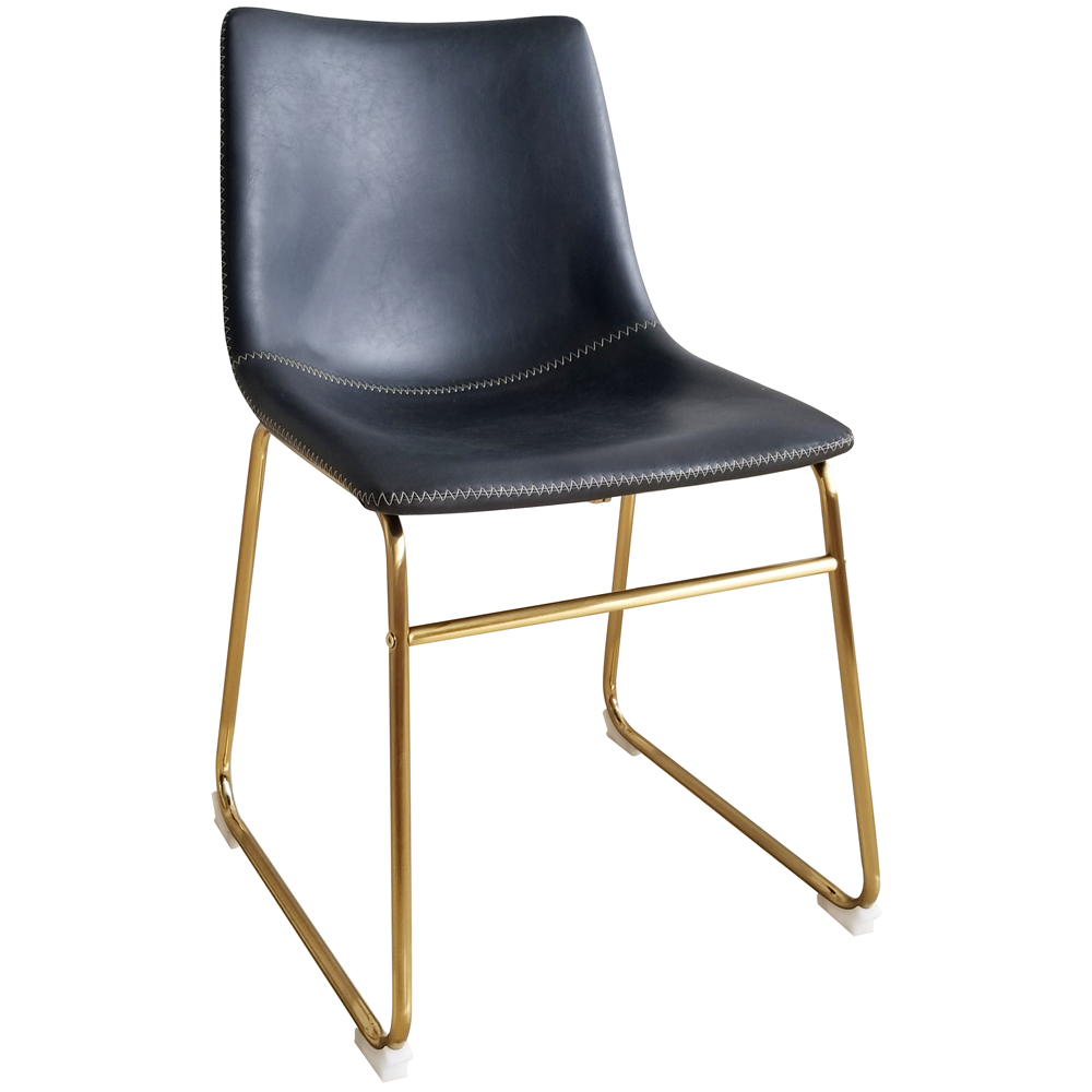 square PU seat chair